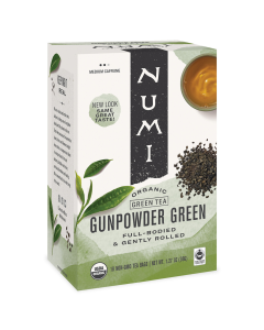 Numi Organic Tea Gunpowder Green - Front view