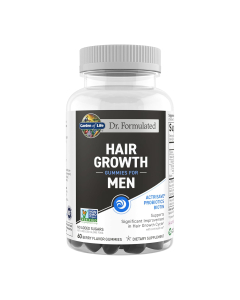 Garden of Life Hair Growth Gummies for Men, 60 Gummies