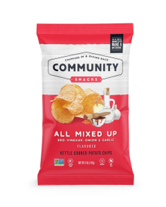 Community Snacks Kettle Cooked Potato Chips, All Mixed Up, 5 oz.