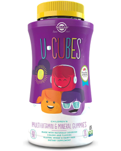 Solgar U-Cubes Children's Multi-Vitamin & Mineral Gummies, 120 Gummies