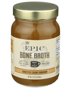 EPIC Bone Broth Homestyle Savory Chicken 14 fl. oz.