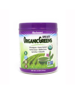 Bluebonnet Super Earth Organic Greens Powder, 7.4 oz.