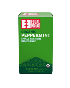 Equal Exchange Organic Peppermint Tea - Front view