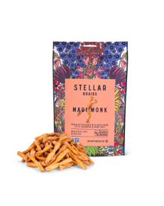 Stellar Pretzel Braids Snack Maui Monk - Front view