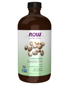 NOW Foods Castor Oil, Organic - 16 fl. oz.