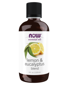 NOW Foods Lemon & Eucalyptus Oil Blend - 4 fl. oz.