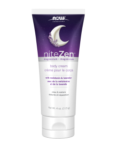 NOW Foods niteZen™ Magnesium Body Cream - 4 oz.