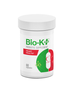 Bio-K+ Heart Health Probiotic Supplement - Front view