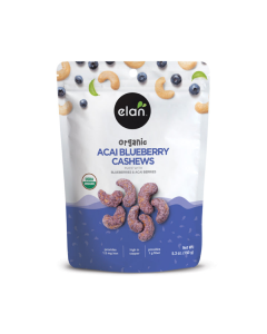 Elan Organic Acai Blueberry Cashews - Front view