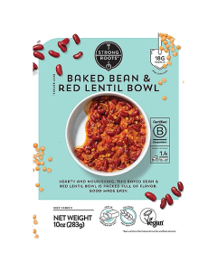 Strong Roots Baked Bean & Red Lentil Bowl Frozen Entrée, 10 oz.