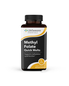 Lifeseasons Methyl Folate Quick Melts - Front view