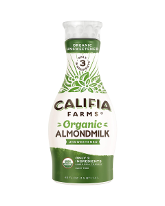 Califia Farms Organic Unsweetened Almond Milk - Front view