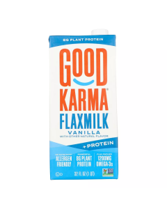 Good Karma Vanilla Protein Flax Milk - Front view