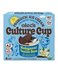 Alec's Ice Cream Madagascar Vanilla Bean - Front view