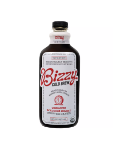 Bizzy Organic Medium Roast Unsweetened Cold Brew Coffee - Front view