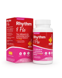 Redd Remedies Rhythm & Flo, 60 Capsules - Front view