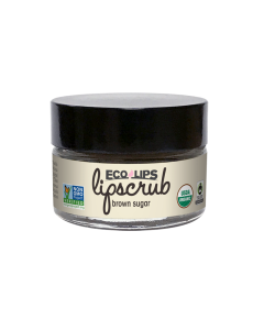 Eco Lips Lip Scrub Brown Sugar - Front view