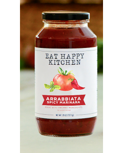 Eat Happy Kitchen Spicy Arrabbiata Sauce - Front view