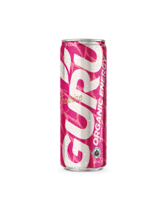 Guru Fruit Punch Organic Energy Drinks - Front view