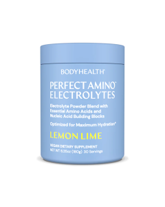 BodyHealth Perfect Amino Electrolytes Lemon Lime - Front view