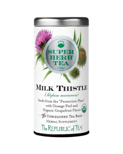 The Republic of Tea Organic Milk Thistle SuperHerb Tea - Front view