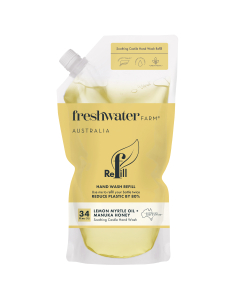 Freshwater Farm Australia Soothing Lemon Myrtle Oil + Manuka Honey Hand Wash Refill - Front view