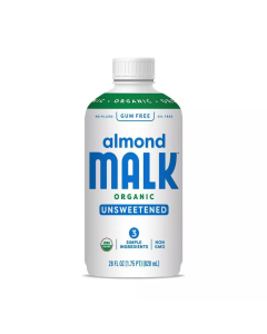 Malk Organic Unsweetened Almond Milk - Front view