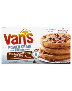 Vans Power Grains Chocolate Chip Waffles, 9 oz.