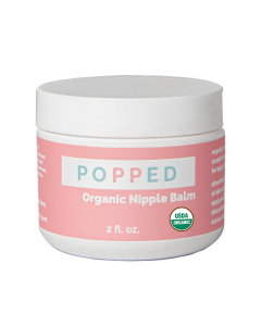 Popped Organic Nipple Balm - Front view