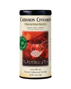 The Republic of Tea Cardamon Cinnamon Herbal Tea - Front view