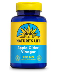 Nature's Life Apple Cider Vinegar 250mg, 250 tablets