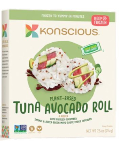 Konscious Plant-Based Tuna Avocado Rolls, 7.5 oz.
