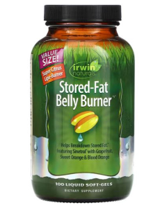 Irwin Naturals Stored-Fat Belly Burner, 100 Softgels