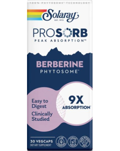 Solaray Berberine Phytosome 9X Absorption - Main Package