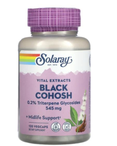 Solaray Black Cohosh, 120 caps