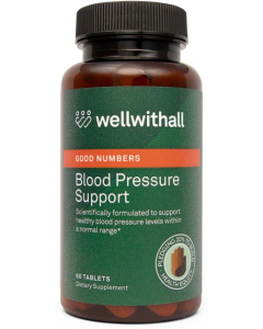 Wellwithall Blood Pressure Support, 60 tablets