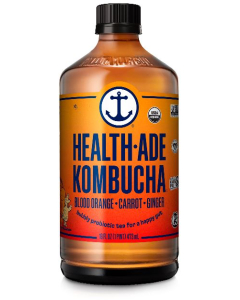 Health Ade Orange Carrot Ginger Kombucha, 16 oz.