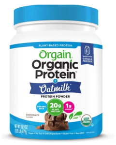Orgain Organic Oat Milk Protein Chocolate, 1.05 lbs.