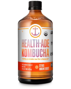 Health Ade Ginger Citrus Immune Boost Kombucha, 16 oz.