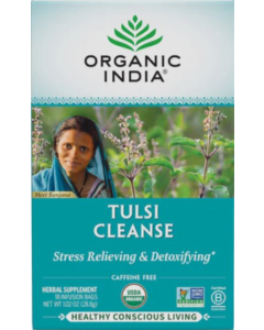 Organic India Tulsi Cleanse Tea - Main