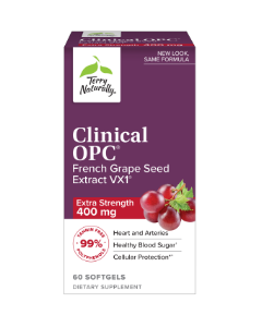 Terry NaturallyClinical  OPC® Extra Strength 400 mg., 60 softgels