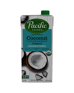 Pacific Foods Coconut Unsweetened Milk - Main