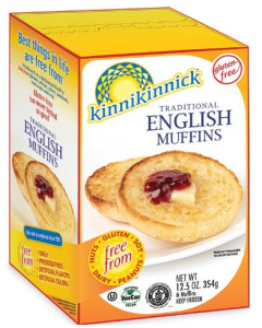 Kinnikinnick Traditional English Muffins, 12.5 oz.