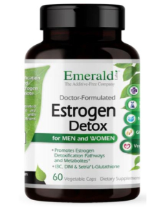 Emerald Estrogen Detox for Men and Women, 60 capsules