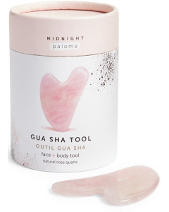 Midnight Paloma Rose Quartz GUA SHA Facial Sculpting Tool