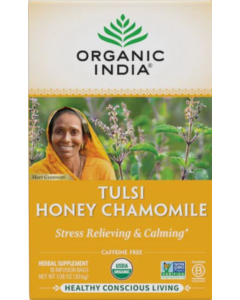 Organic India Tulsi Honey Chamomile Tea - Main