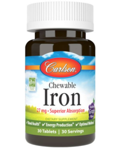 Carlson Chewable Iron - Main