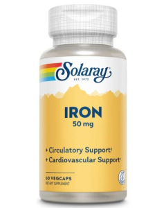 Solaray Iron 50 mg - Main