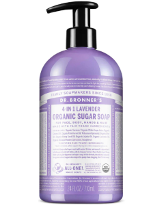 Dr. Bronner's Organic Sugar Soap Lavender - Main
