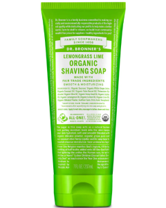 Dr. Bronner's Lemongrass Lime Shaving Soap - Main 